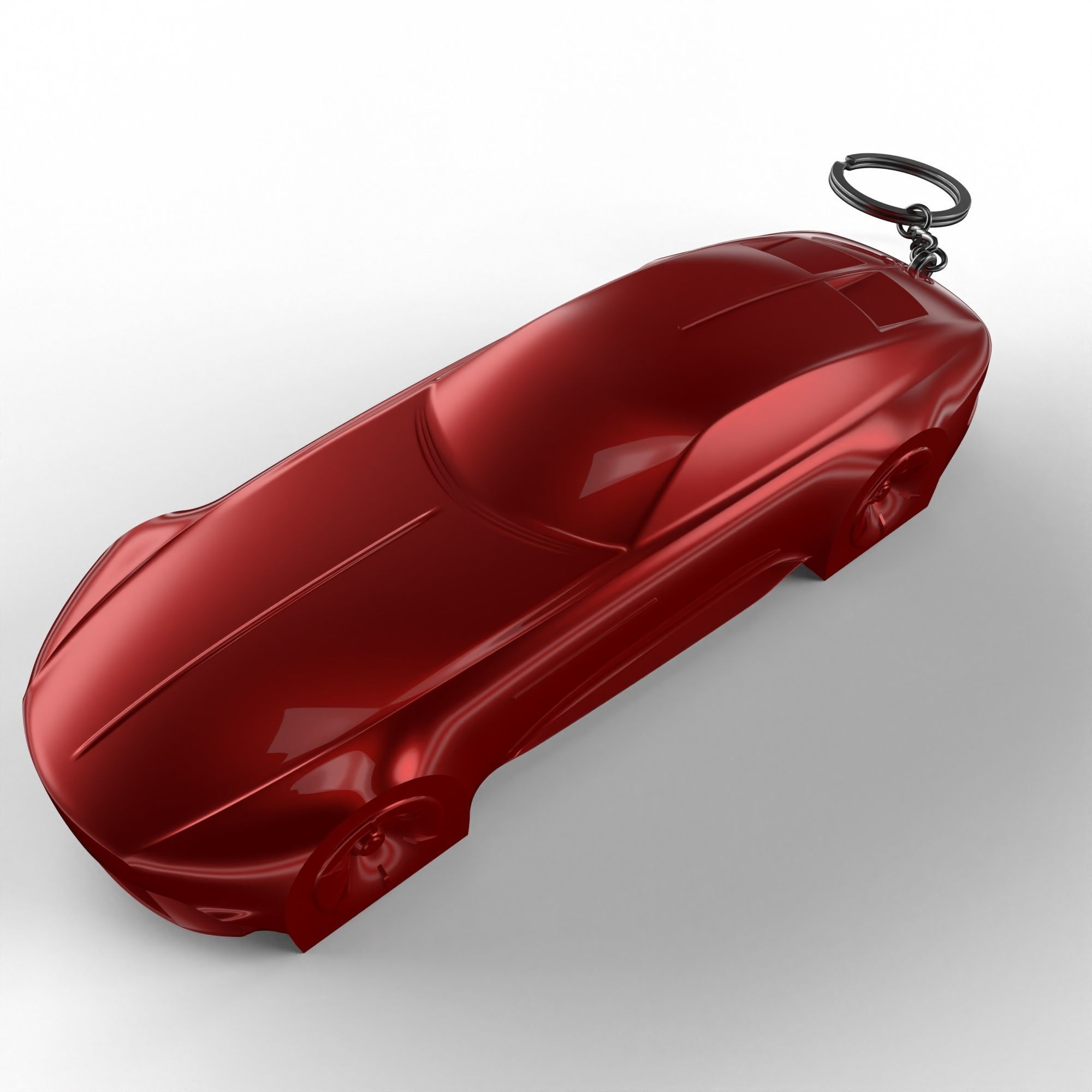 Mercedes Maybach Vision 6 Concept Car Speedform Keychain 3D print model_2