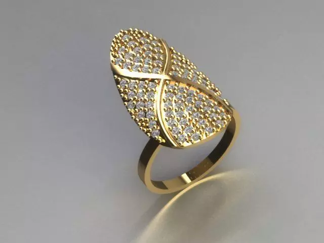 nail ring 3D print model
