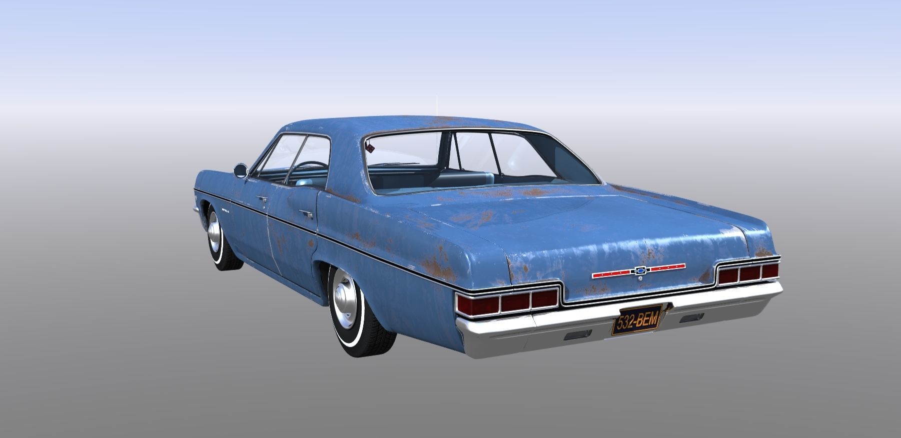 1966 Chevy Impala 3D model_27
