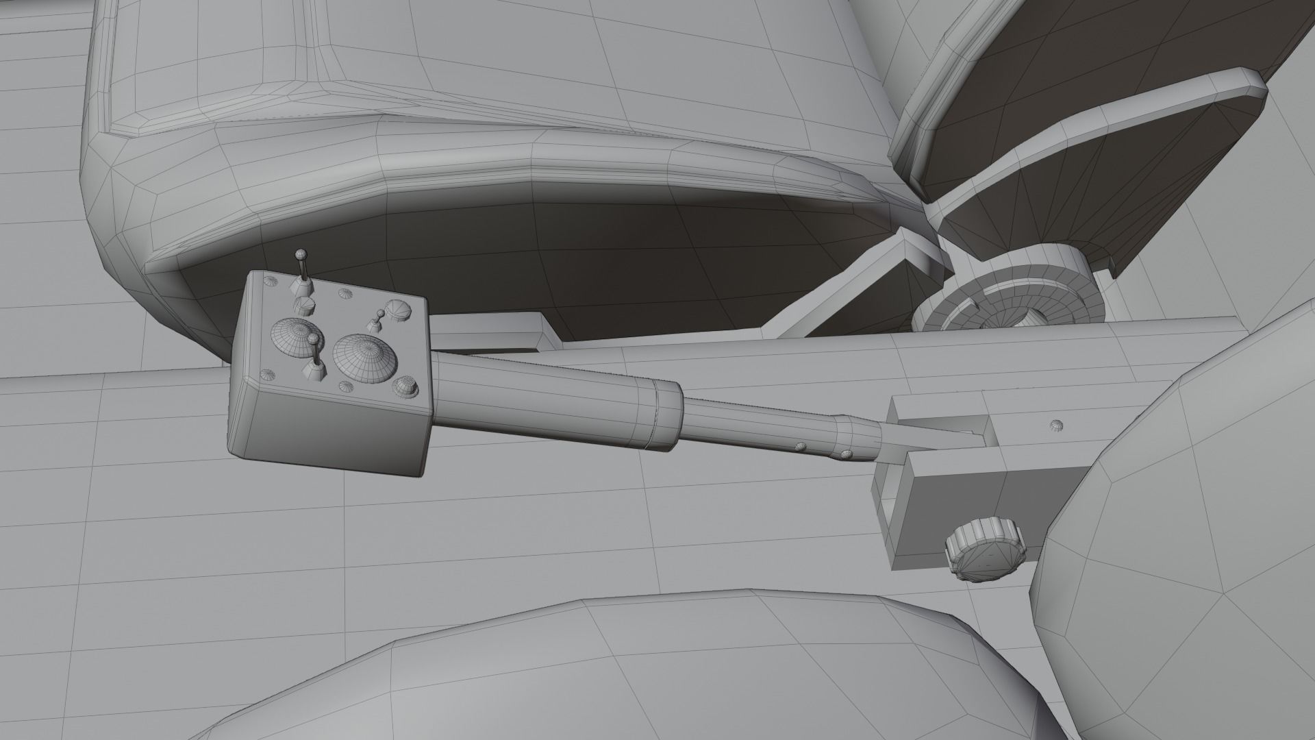 MH-6 Little Bird Helicopter 3D model_25