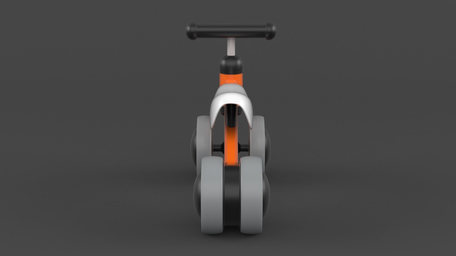 Baby Balance Bike 3D model_5
