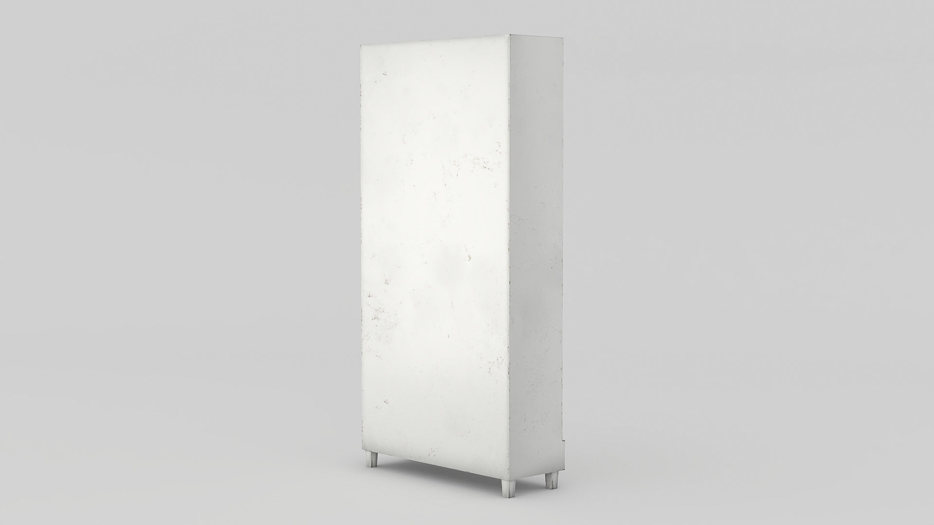 Medicines hospital cupboard Low-poly 3D model_4