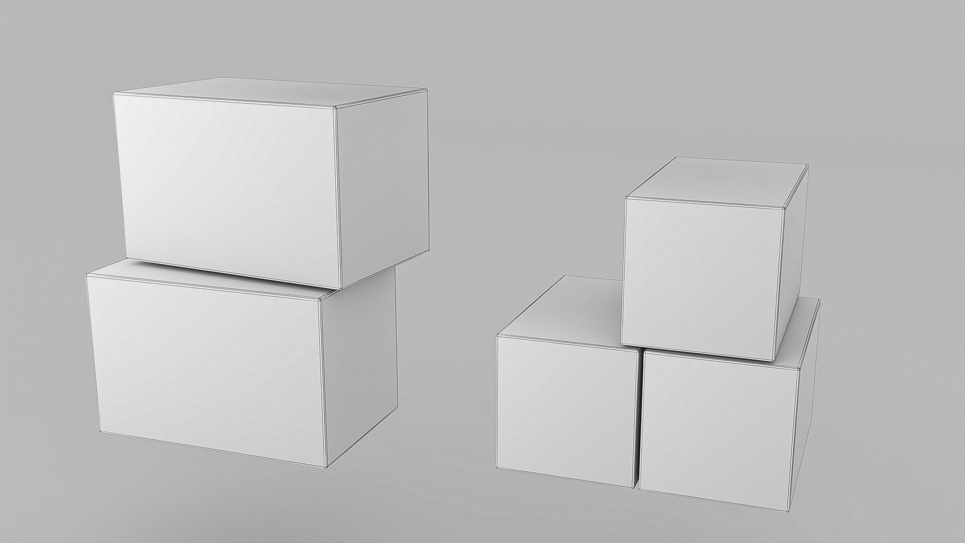 Medicines hospital cupboard Low-poly 3D model_15