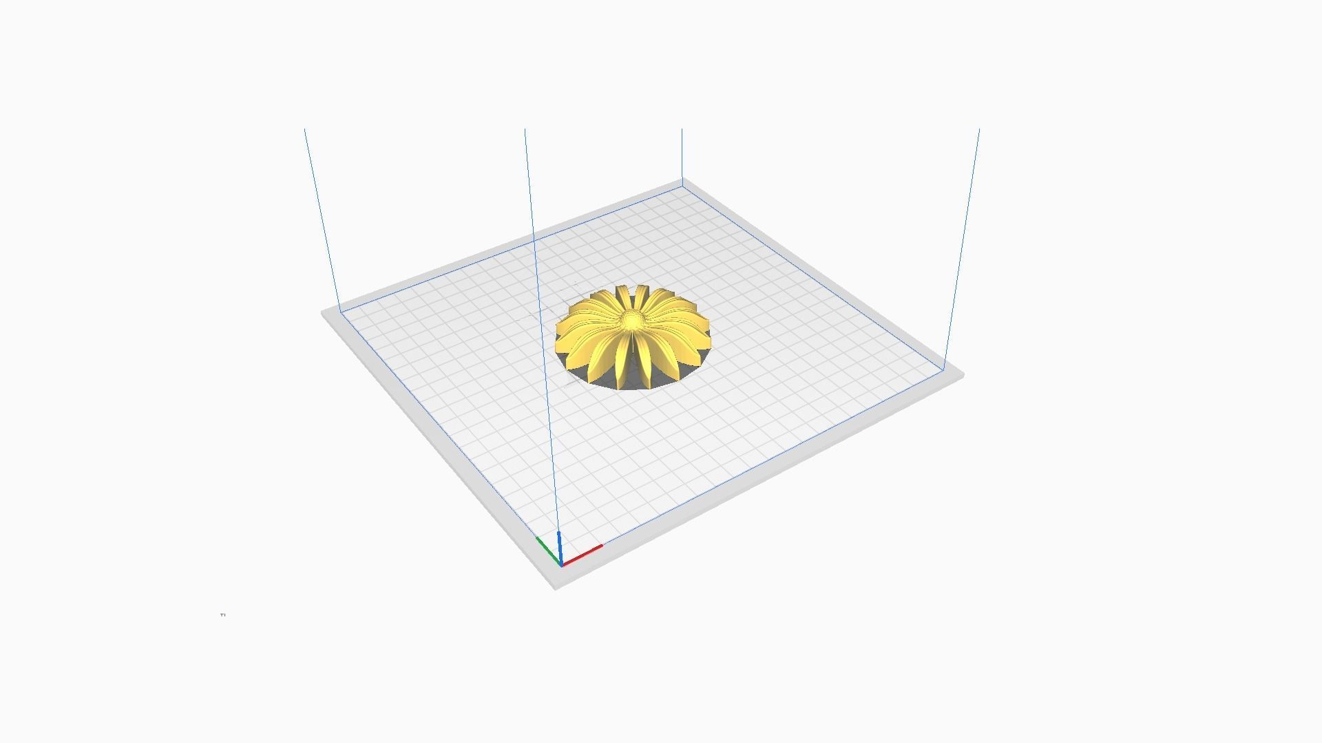 Black Eyed Susan Flower - Molding Artificial EVA Craft 3D print model_8