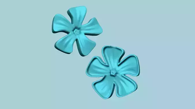 Periwinkle Flower - Molding Artificial EVA Craft