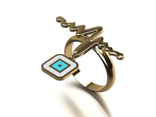 jewelry ring 3D print model