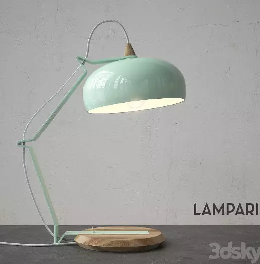 Nostalgic Lamp 3D model
