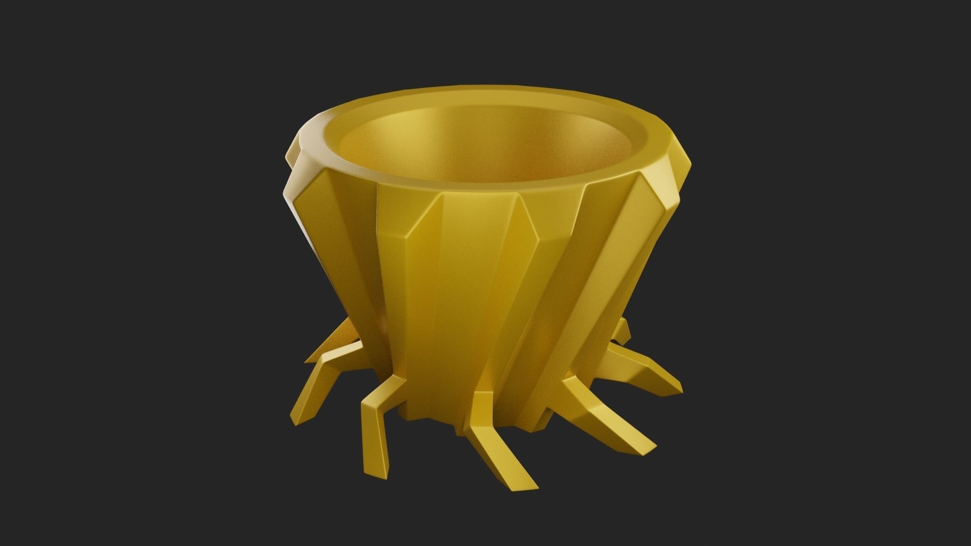 Gear Pencil Container 3D print model_1