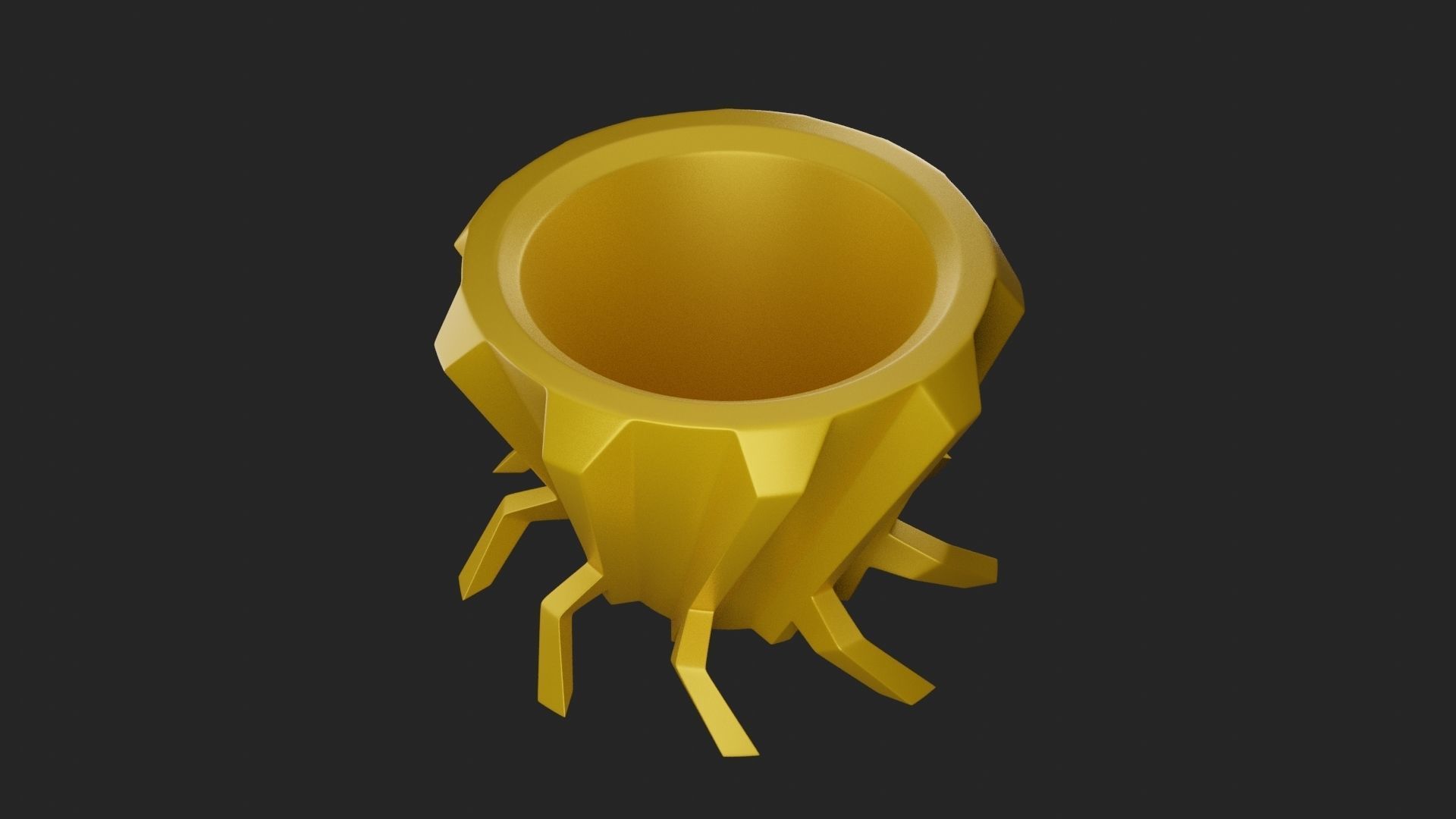 Gear Pencil Container 3D print model_3