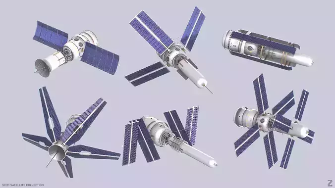 Sci fi Satellite collection 