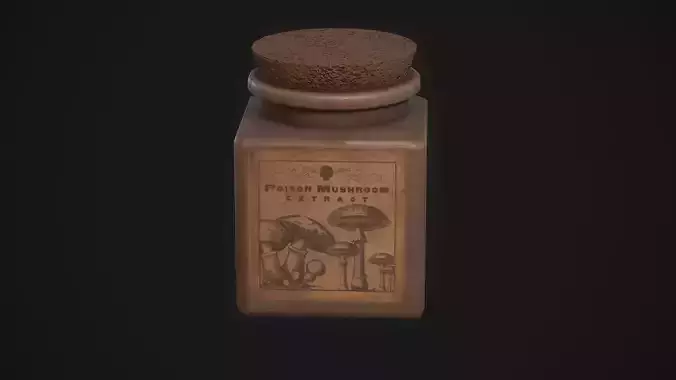 Poison mushroom extract 