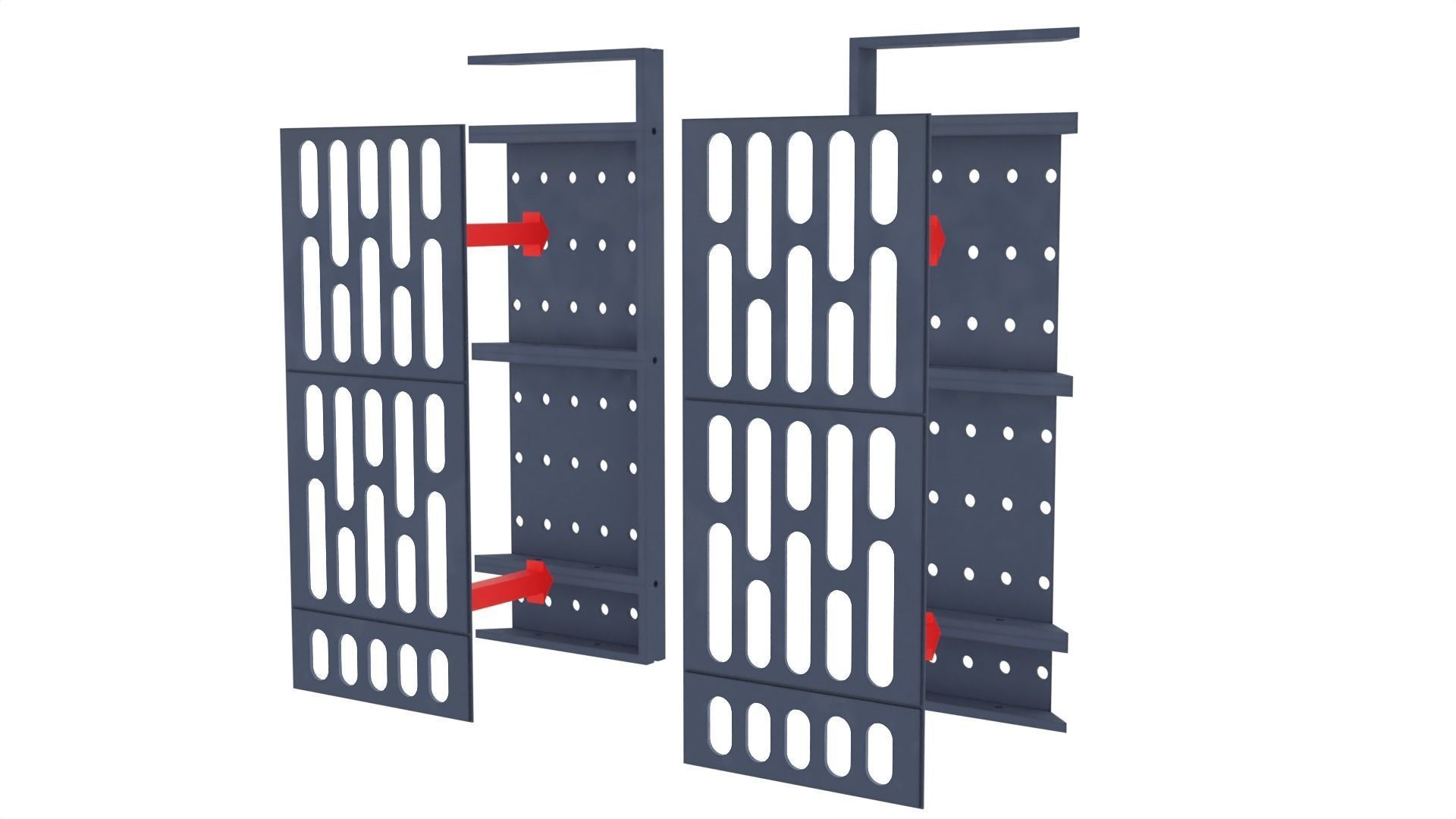 Set 1d - Death Star Alcove 1 1-12 scale Blackseries  3D Model Collection_23