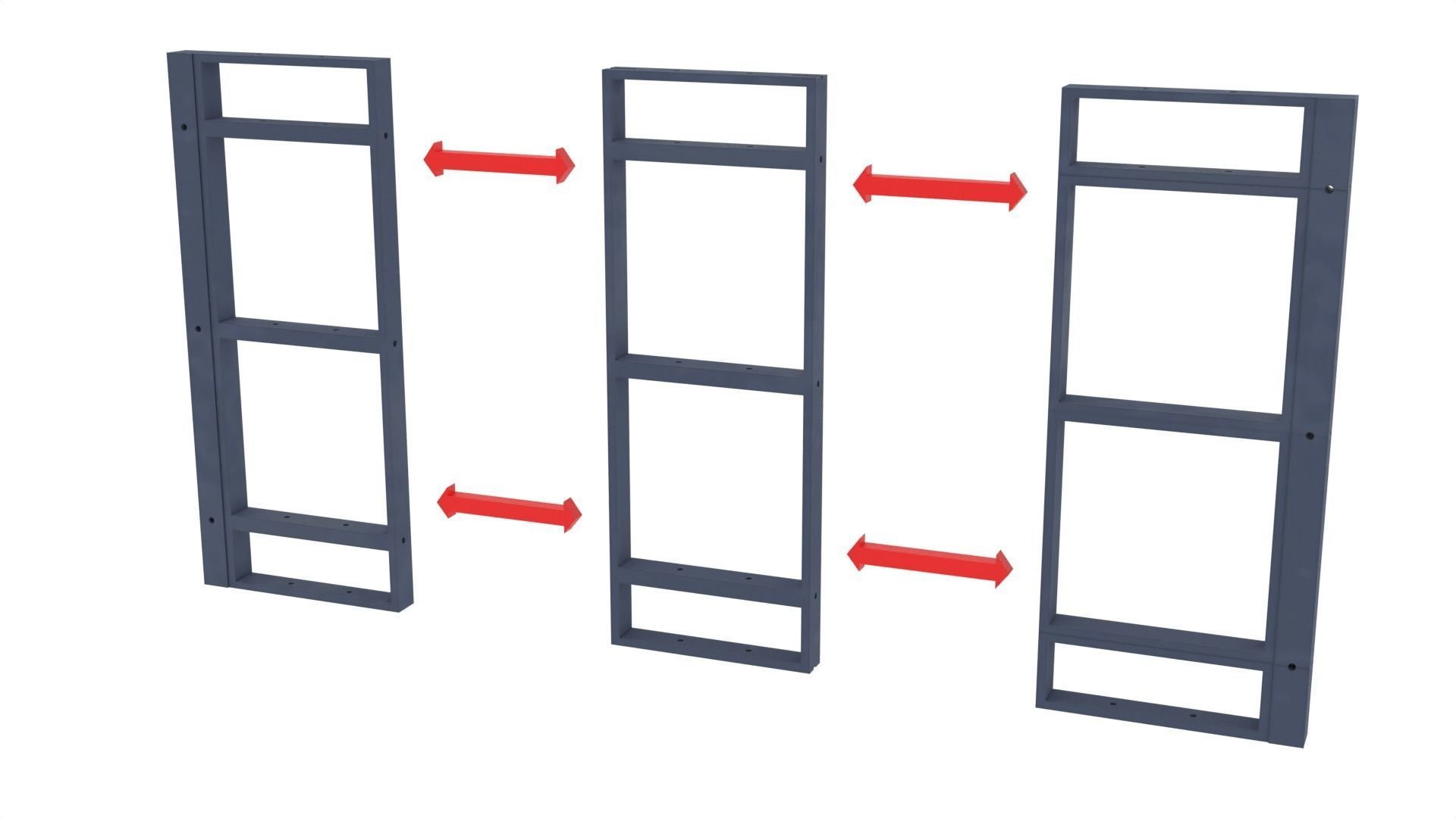 Set 1d - Death Star Alcove 1 1-12 scale Blackseries  3D Model Collection_18