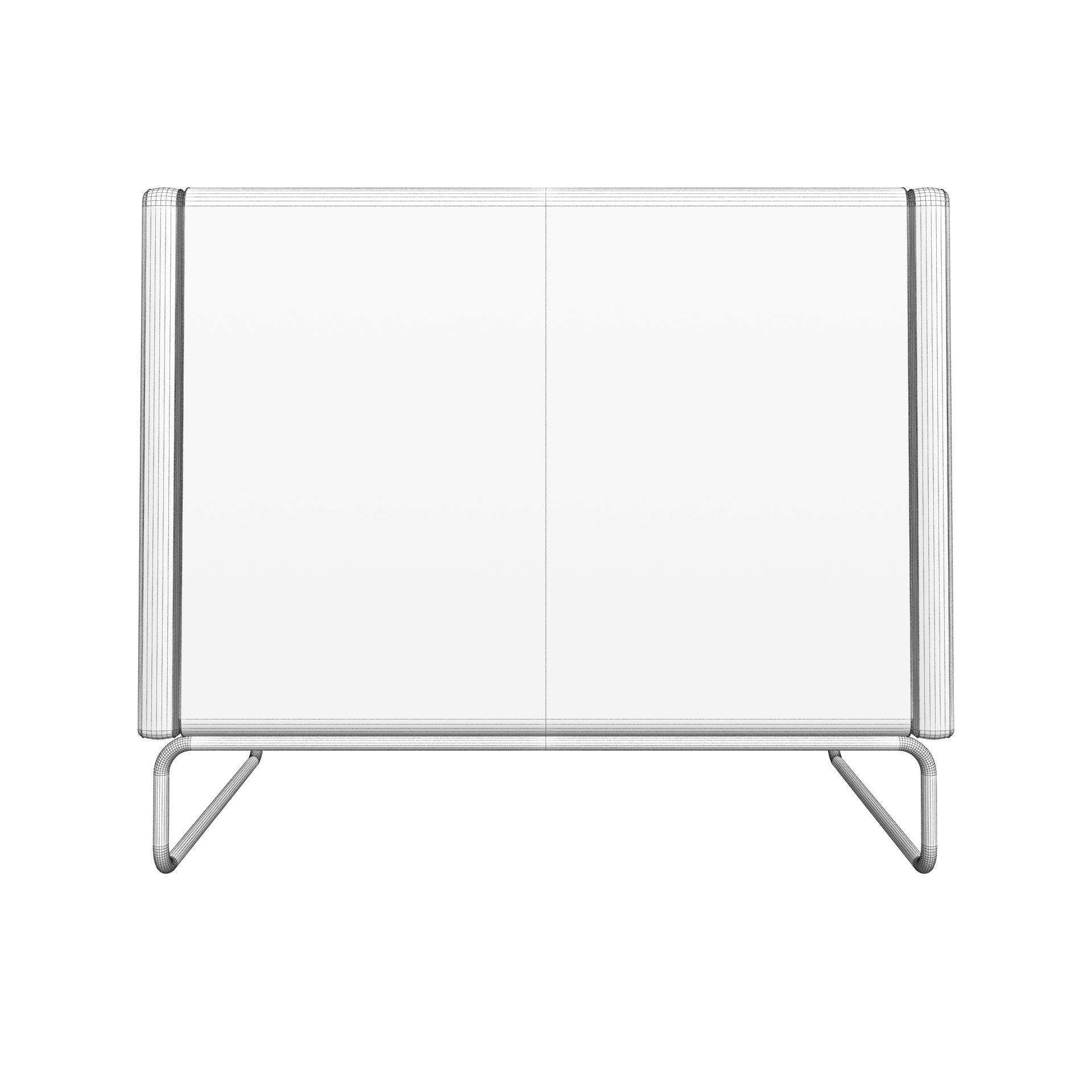 Modern office sofa 3D model_14