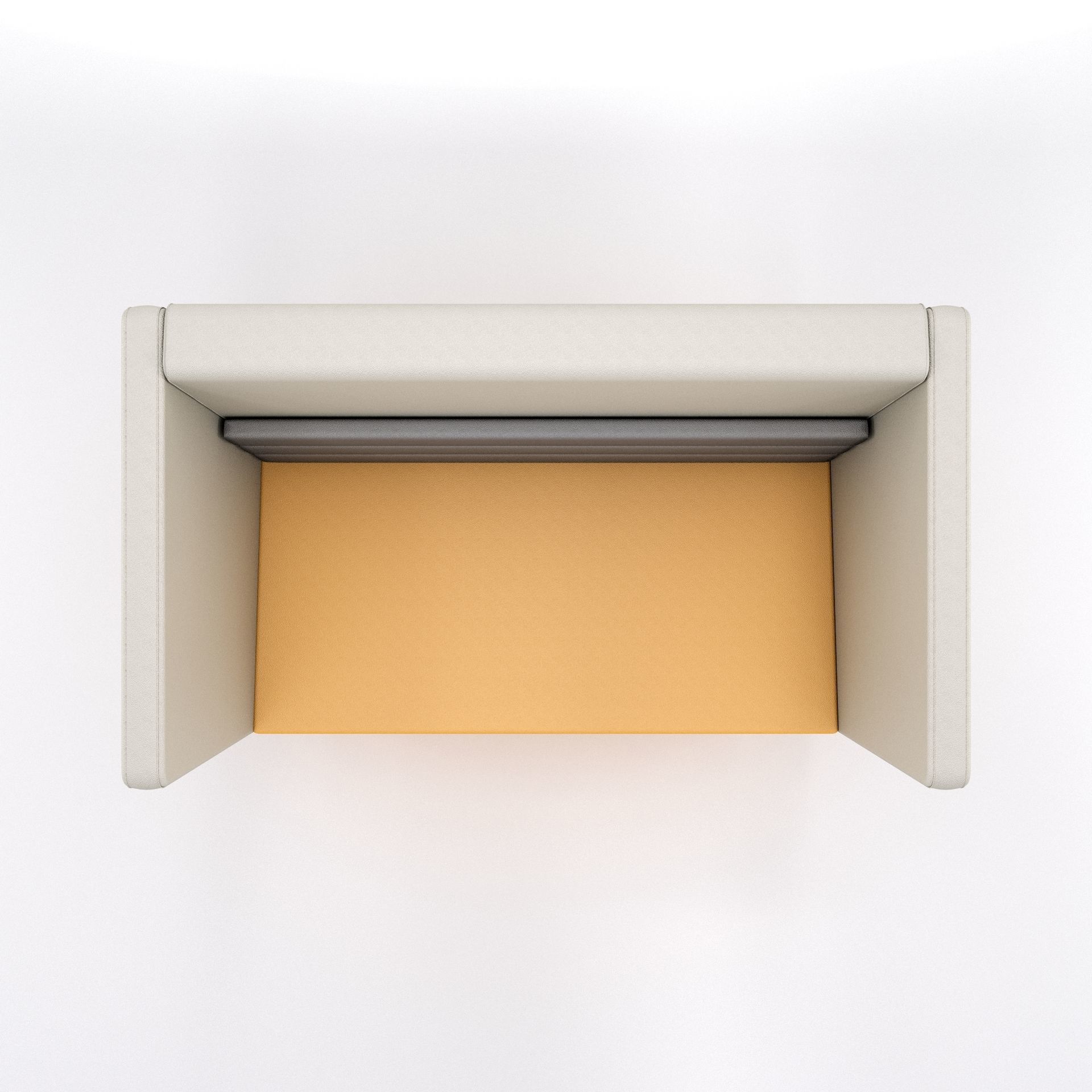 Modern office sofa 3D model_8