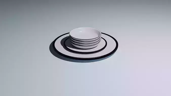 12pc Dishes Asset Pack