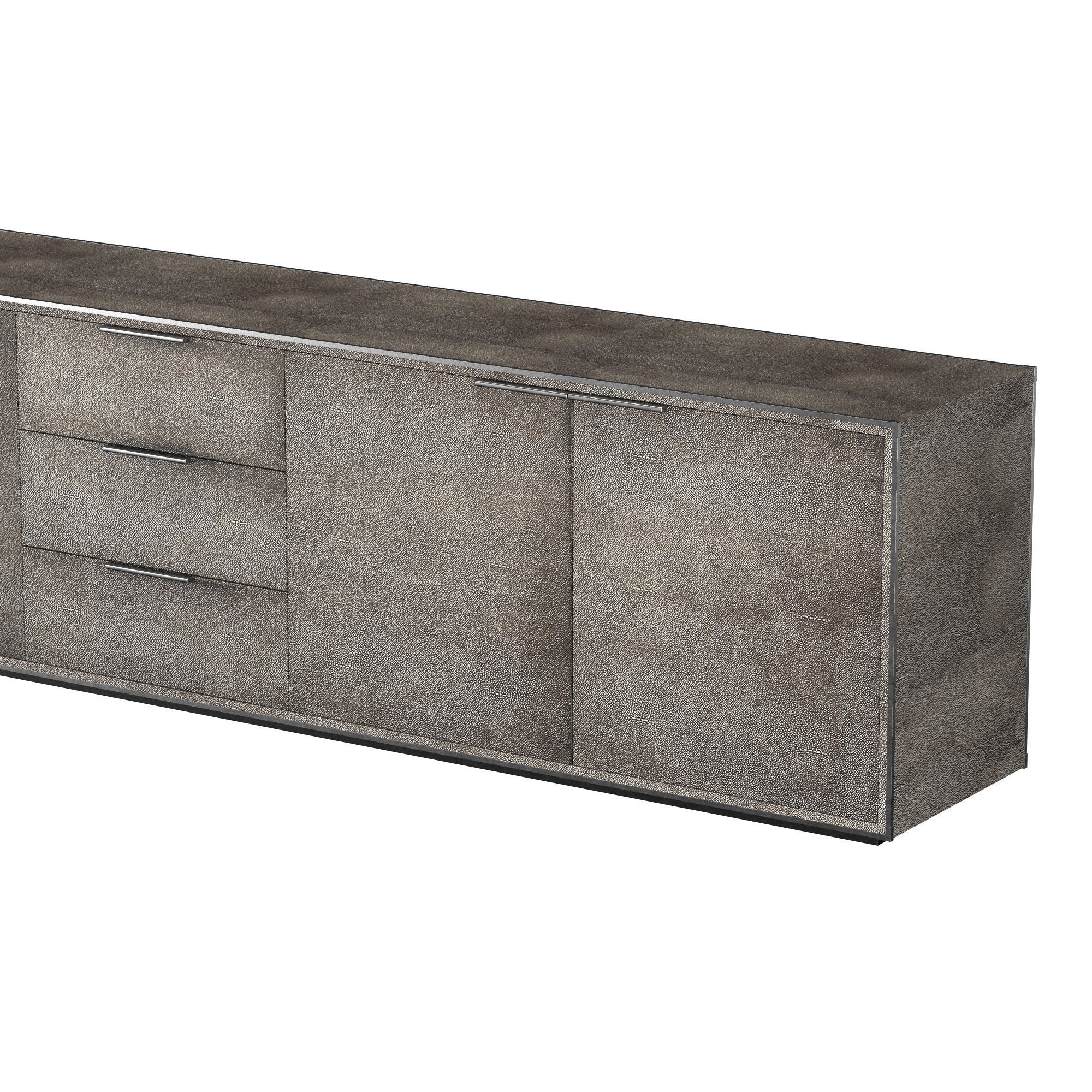 SAUNDERSON SHAGREEN CONSOLE 3D model_5
