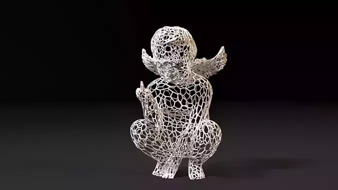 Angel art 3D print model
