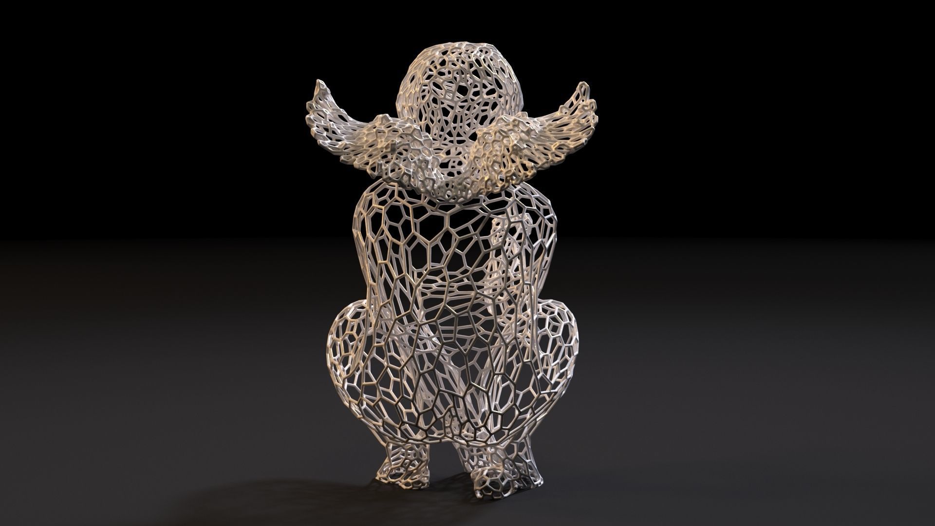 Angel art 3D print model_4