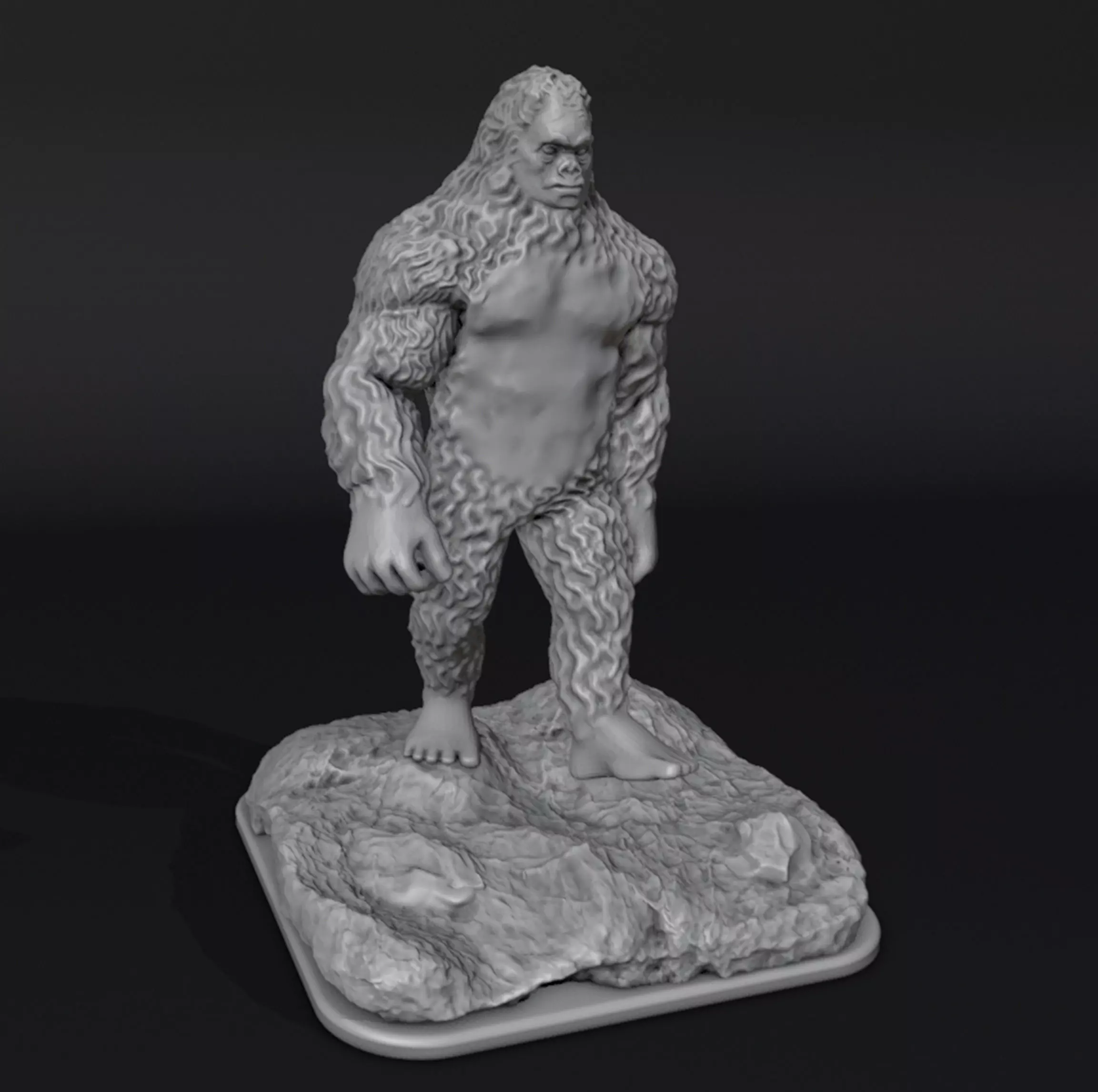 Sasquatch - Bigfoot 3D print model_0