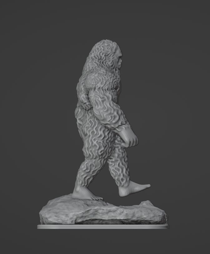 Sasquatch - Bigfoot 3D print model_6