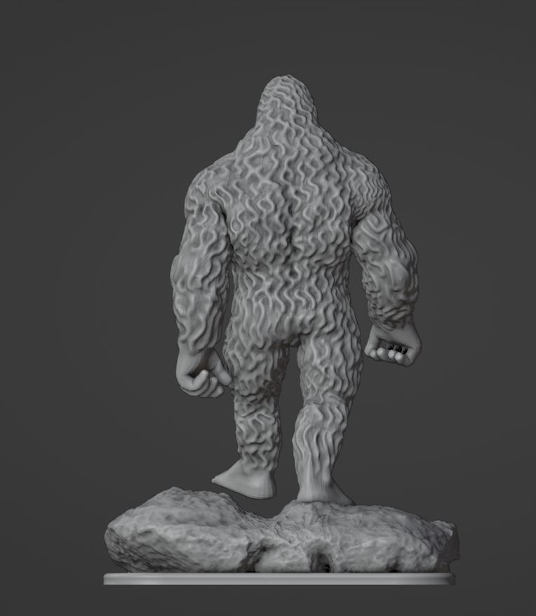 Sasquatch - Bigfoot 3D print model_5