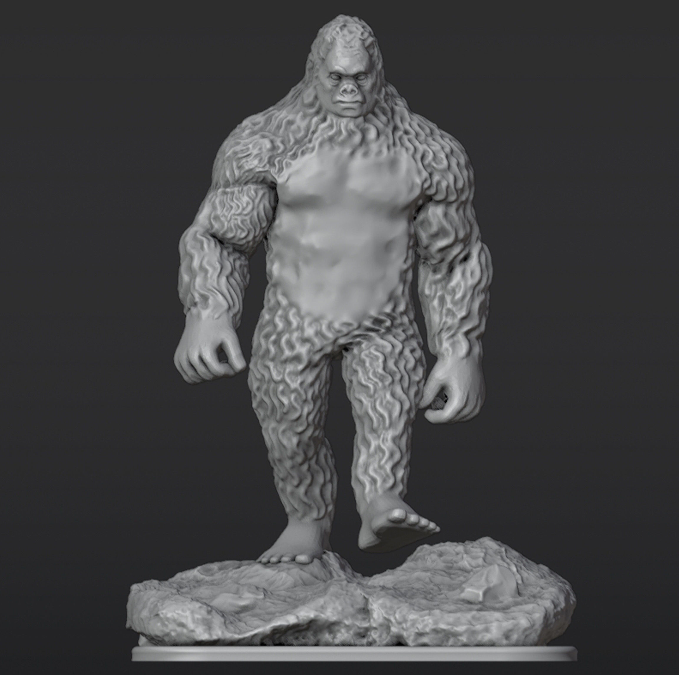Sasquatch - Bigfoot 3D print model_2