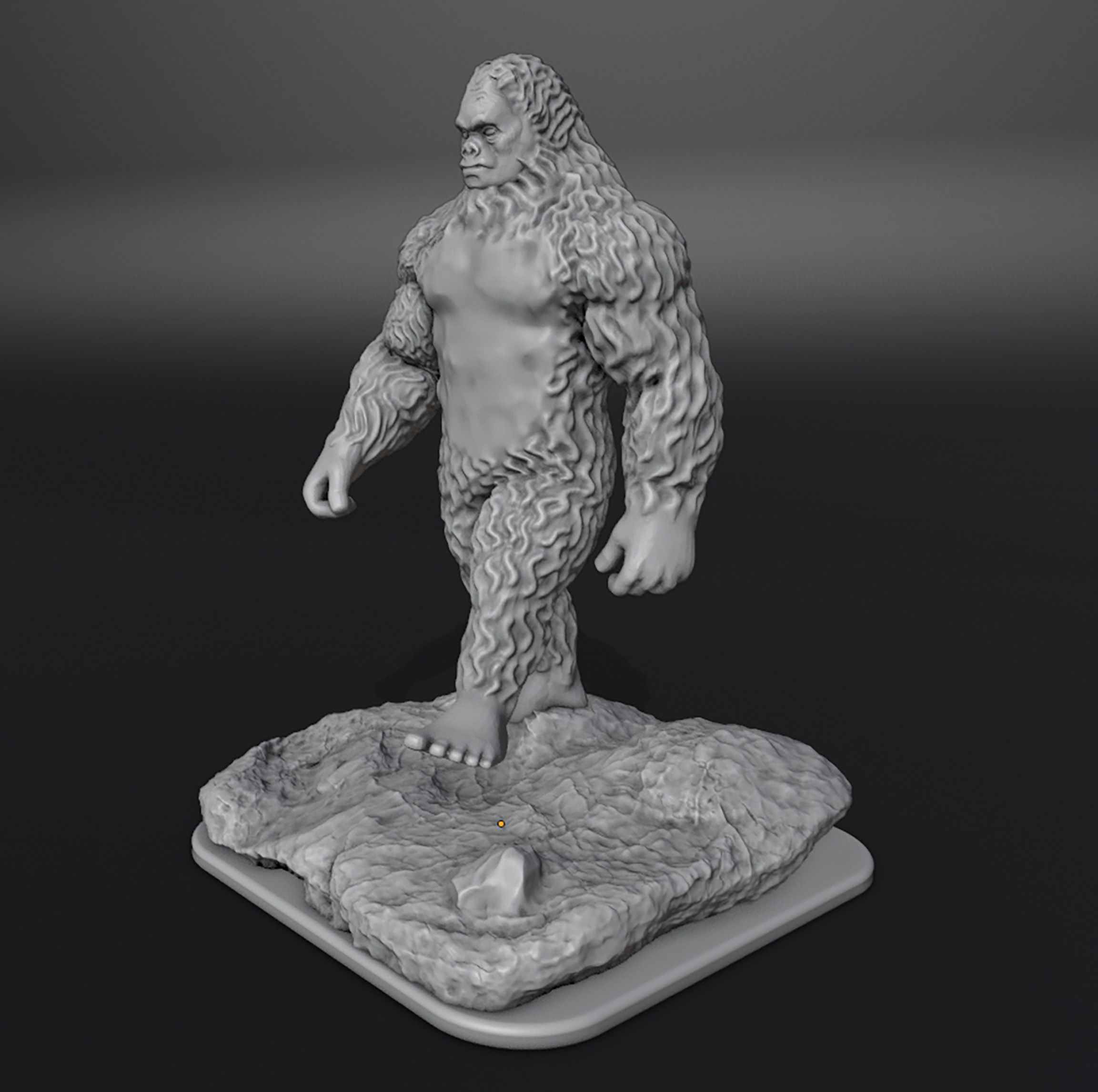 Sasquatch - Bigfoot 3D print model_1
