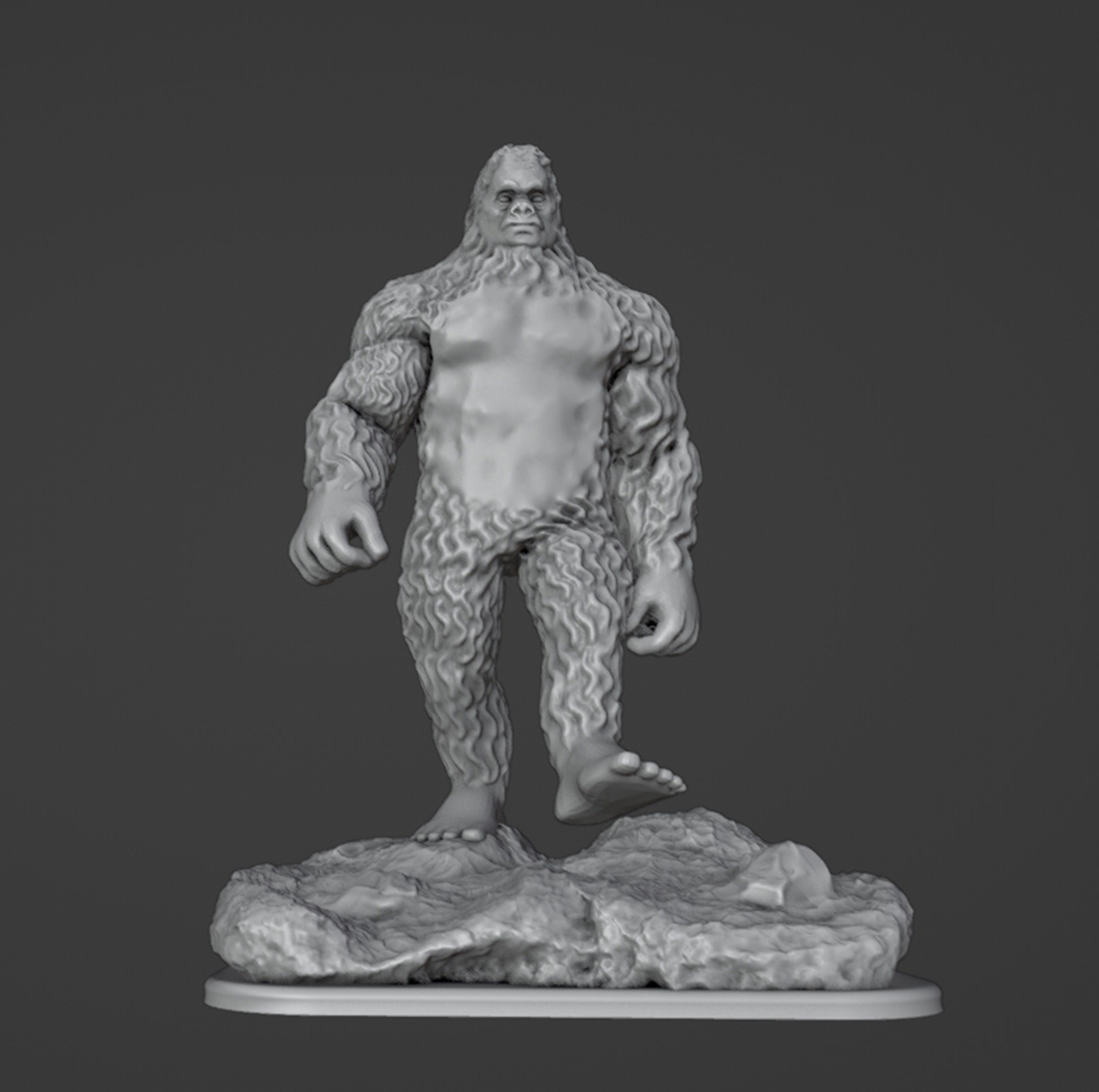 Sasquatch - Bigfoot 3D print model_8