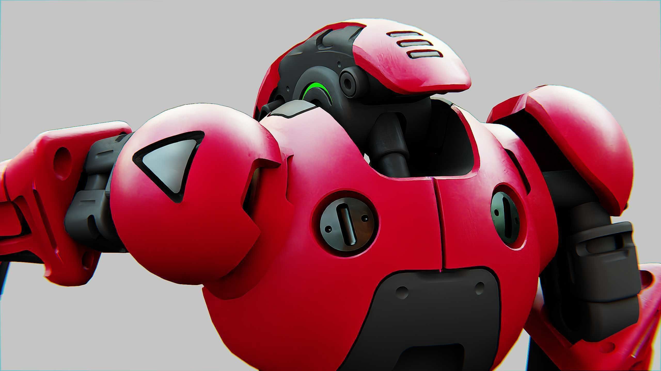 BATTLE DROID AHILOSH  Rigged for Unreal Engine - Unity - MIXAMO 3D model_22