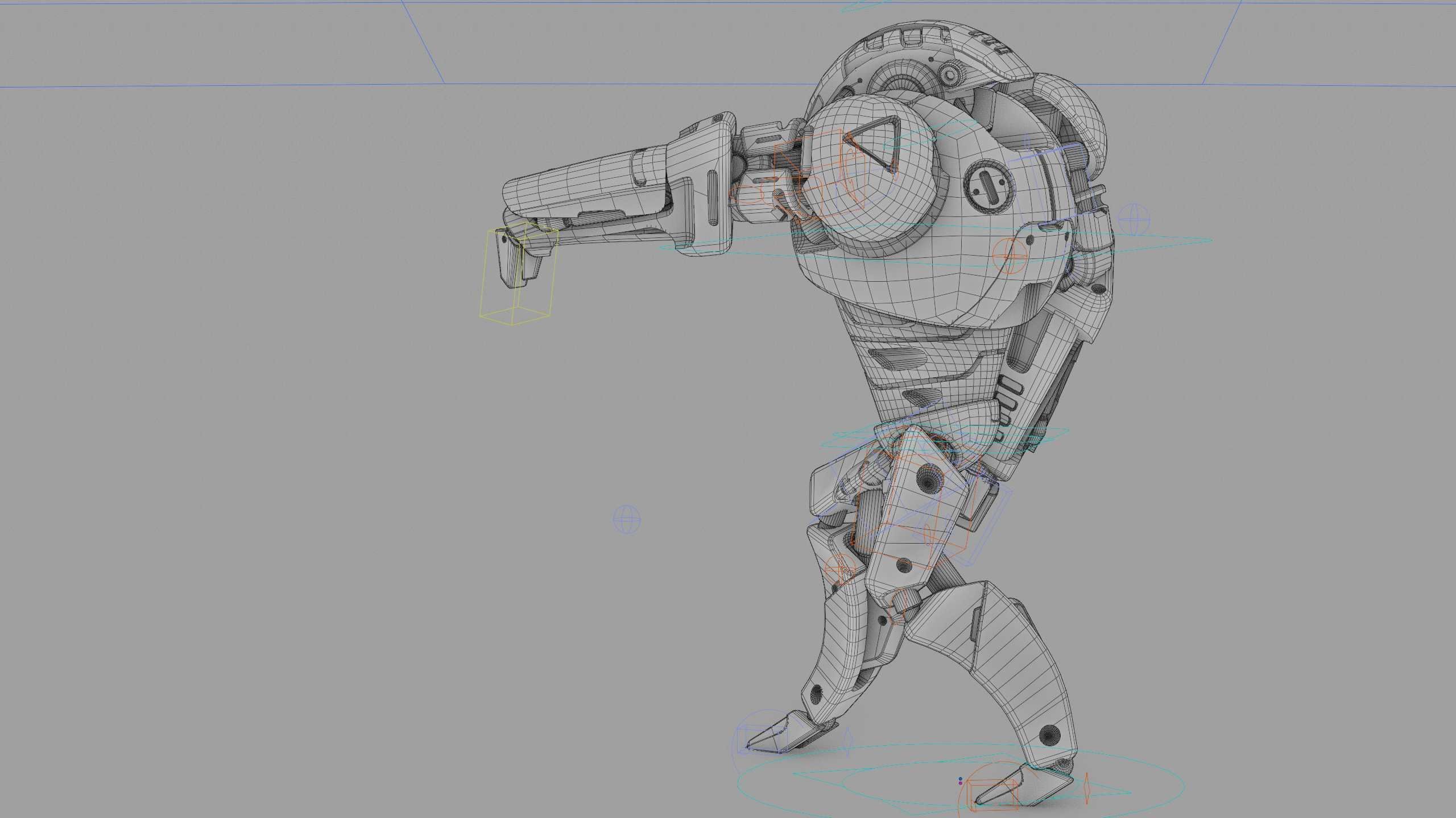 BATTLE DROID AHILOSH  Rigged for Unreal Engine - Unity - MIXAMO 3D model_41