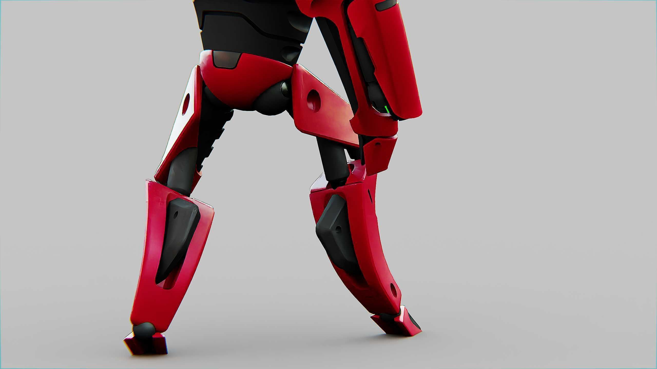 BATTLE DROID AHILOSH  Rigged for Unreal Engine - Unity - MIXAMO 3D model_19