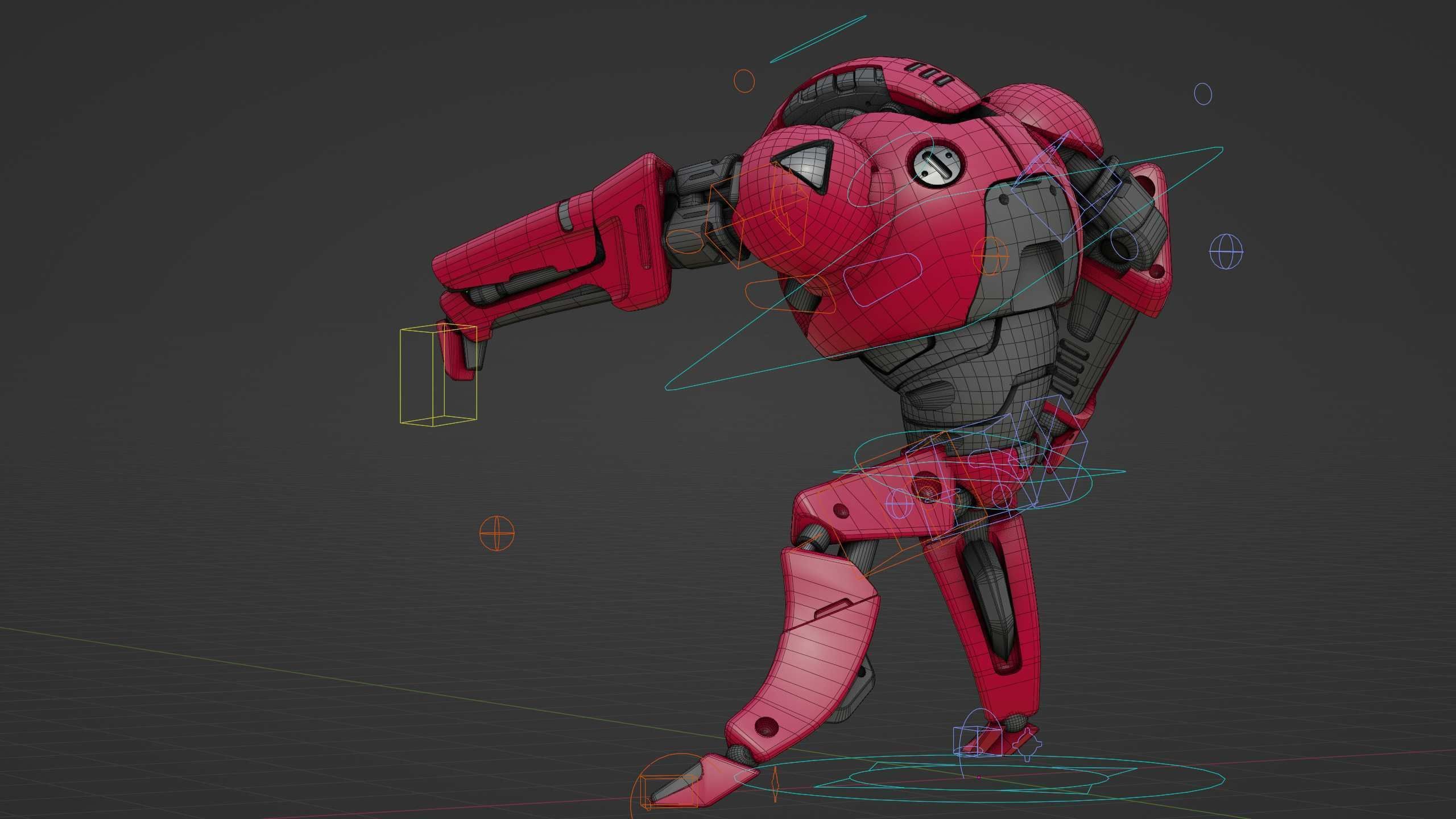 BATTLE DROID AHILOSH  Rigged for Unreal Engine - Unity - MIXAMO 3D model_38