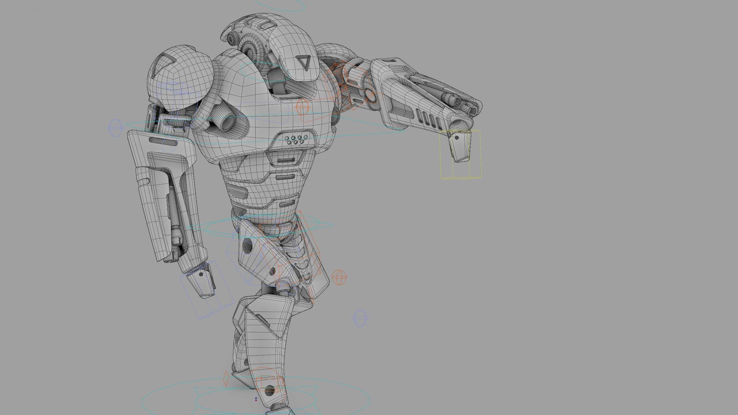 BATTLE DROID AHILOSH  Rigged for Unreal Engine - Unity - MIXAMO 3D model_40