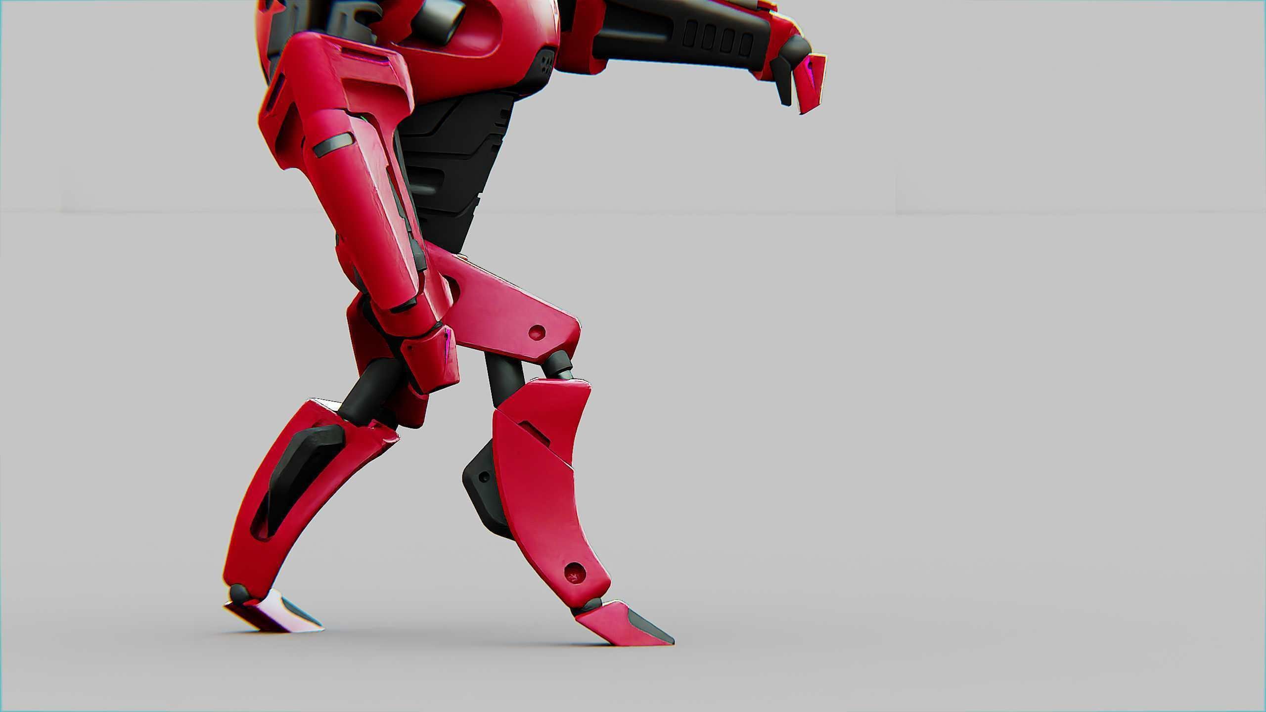 BATTLE DROID AHILOSH  Rigged for Unreal Engine - Unity - MIXAMO 3D model_23