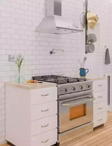 Kitchen Range Interior