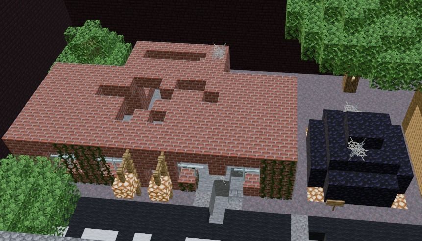 minecraft arena 3D model_2