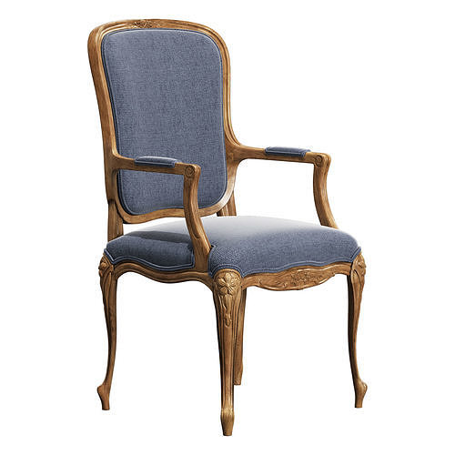 Classic chair 1 3D model 3