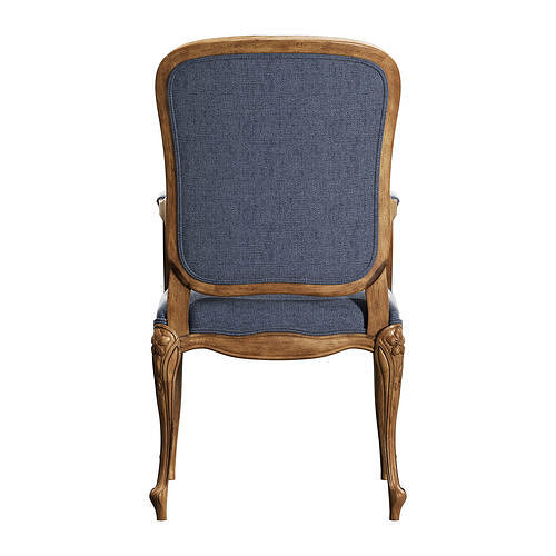 Classic chair 1 3D model 6