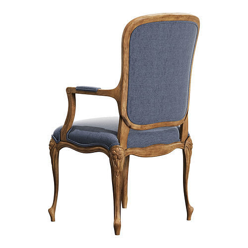 Classic chair 1 3D model 5