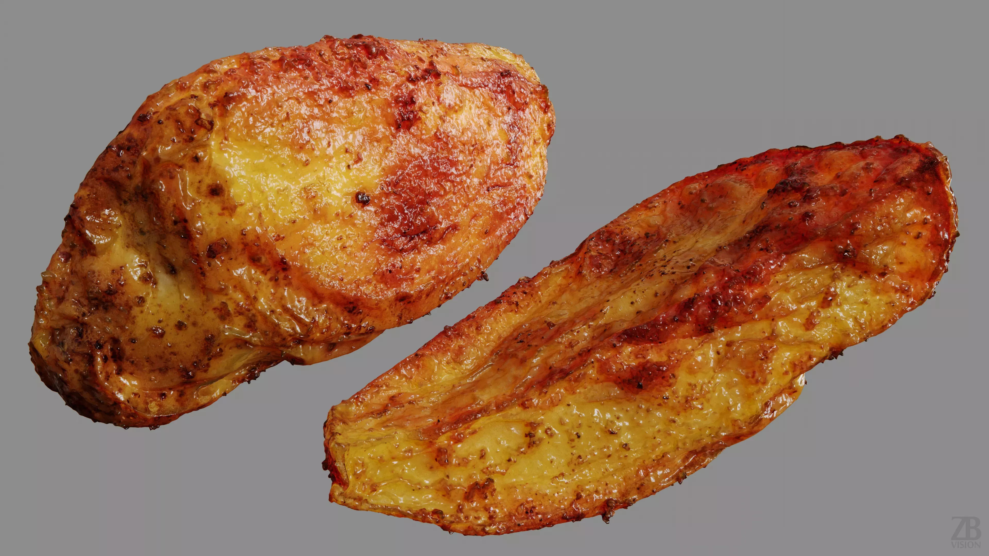 Potato 3D model_9