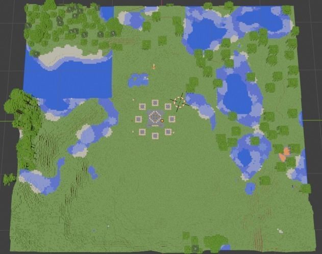 minecraft maps 3D model_4