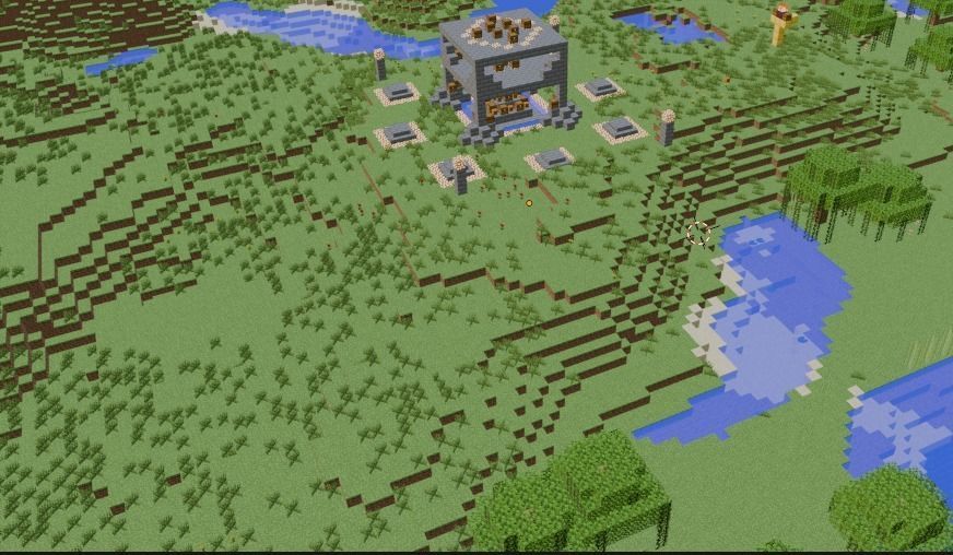 minecraft maps 3D model_1