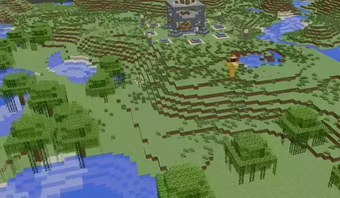 minecraft maps 3D model