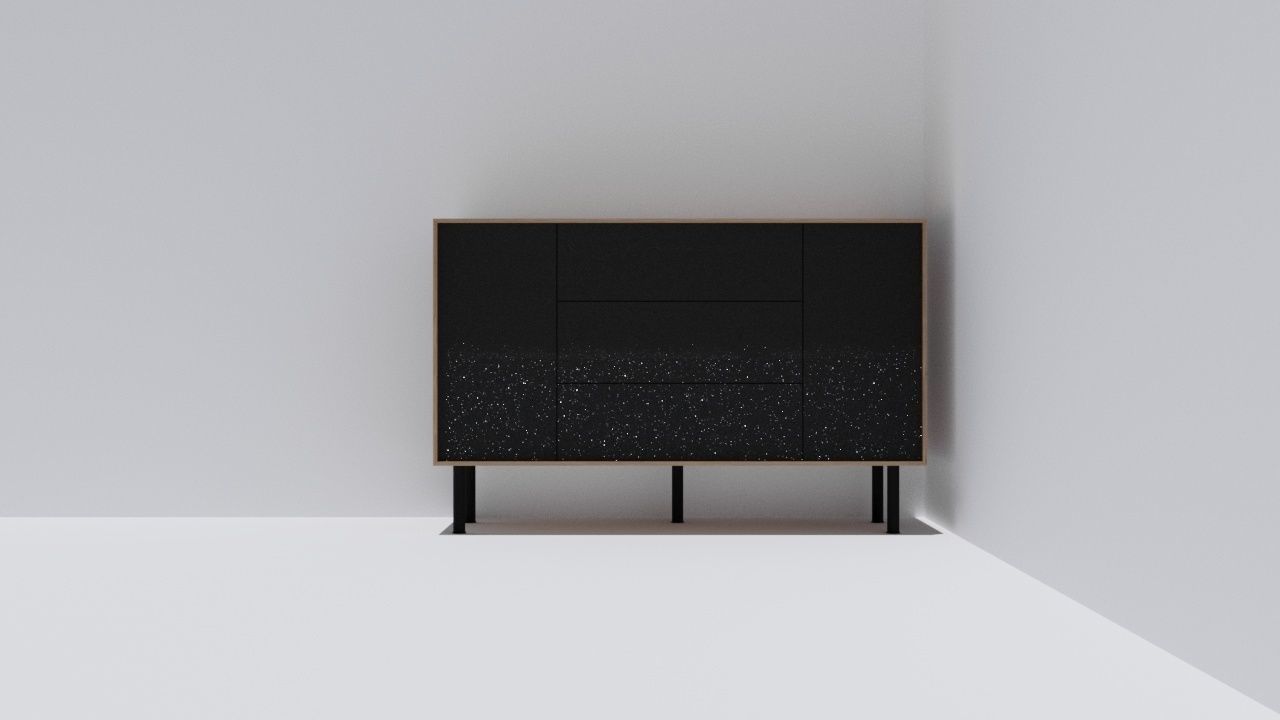 Chest of drawers 3D print model_2