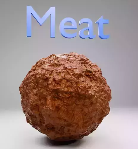 meat model 3D model