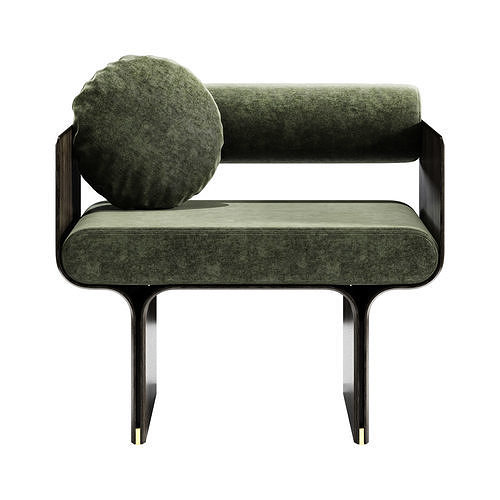 gallotti and radice stami lounge 3D model 2