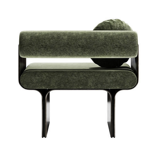 gallotti and radice stami lounge 3D model 6