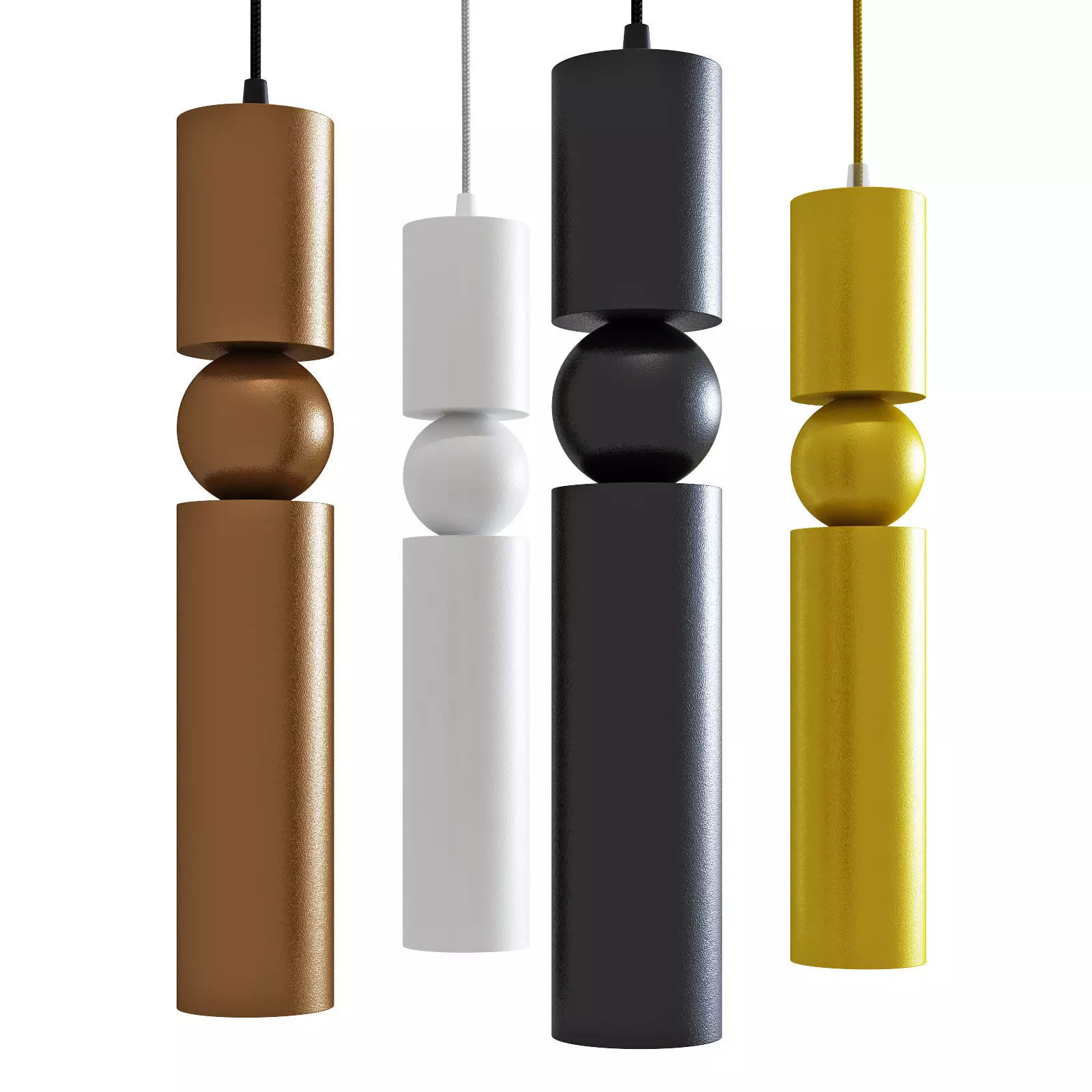 Imperium light accent ball 3D model_0