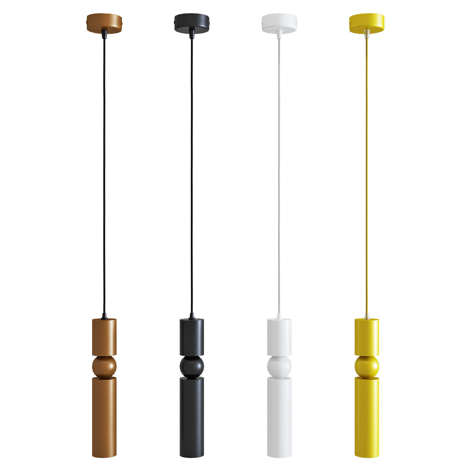 Imperium light accent ball 3D model_2